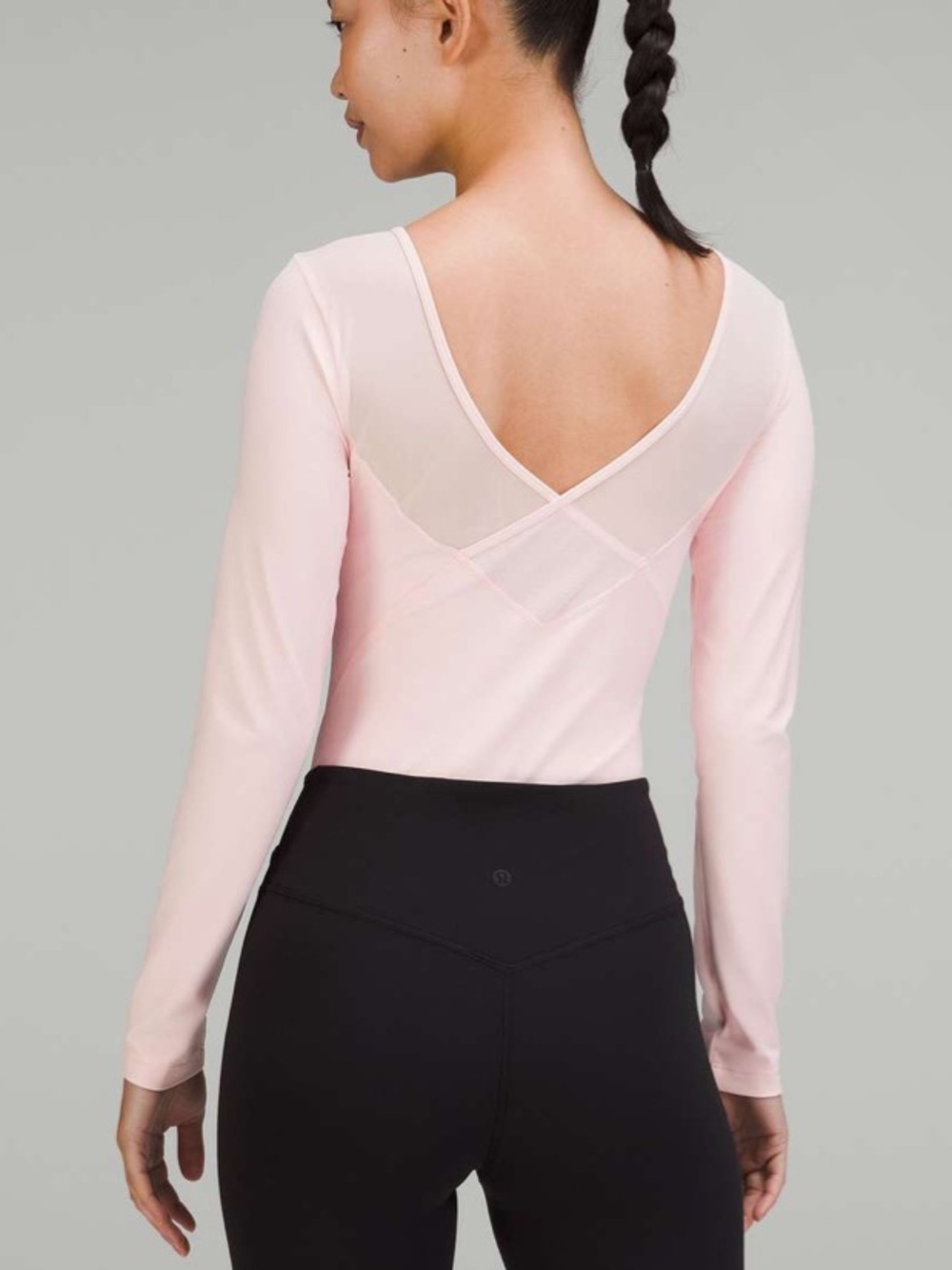 Lululemon Align Mesh Bodysuit *Special Edition Strawberry Milkshake size 4